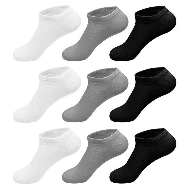 🧦 Kit com 12 Pares de Meias Soquete – Alta Qualidade, Conforto e Estilo Unissex