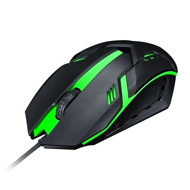 🎮 ALFA Mouse Gamer USB 3200 DPI LED RGB com Fio JX-M20 – Precisão e Estilo para Seus Jogos!